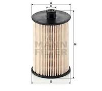 Filtro carburante MANN-FILTER PU 823 x