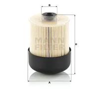 Filtro carburante Cartuccia filtro PU 9009 z KIT MANN-FILTER per NISSAN OPEL
