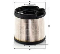 Filtro carburante Cartuccia filtro PU 922 x MANN-FILTER per CITROËN FIAT PEUGEOT
