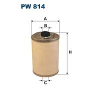 Filtro carburante Cartuccia filtro PW 814 FILTRON per MERCEDES-BENZ SETRA