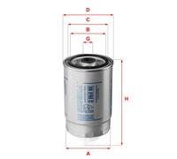 Filtro carburante SOFIMA S 0H2O NR