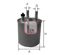 Filtro carburante Cartuccia filtro S 4073 NR SOFIMA per RENAULT TWINGO II