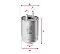 Filtro carburante Cartuccia filtro S 4113 NR SOFIMA per RENAULT SUZUKI
