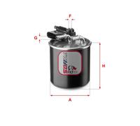 Filtro carburante SOFIMA S 4148 NR
