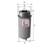 Filtro carburante Cartuccia filtro S 4464 NR SOFIMA per LAND ROVER