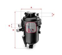 Filtro carburante SOFIMA S 5112 GC