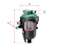 Filtro carburante Cartuccia filtro S 5178 GC SOFIMA per FIAT