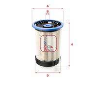 Filtro carburante Cartuccia filtro S 6065 NE SOFIMA per VW AUDI SEAT SKODA CUPRA