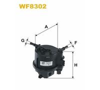 Filtro carburante citroen c1, c2,c3, ford fiesta, peugeot 206, 307 WIX WF8302