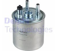Filtro carburante con giunto rapido HDF663 DELPHI per RENAULT TWINGO II