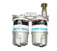 Filtro Carburante Diesel Doppio Per JCB Massey Ferguson Ford John Deere
