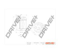 Filtro Carburante Drve DP1110.13.0088 Per MERCEDES-BENZ
