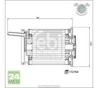 Filtro Carburante Febi Gasolio per AUDI Q8 Q7 A6 BENTLEY BENTAYGA VW TOUAREG