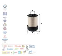 FILTRO CARBURANTE FIAT TALENTO OPEL MOVANO VIVARO B RENAULT TRAFIC III 1.6 2.0