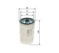 Filtro carburante Filtro ad avvitamento 1 457 434 106 BOSCH per OPEL AUDI FORD