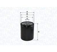 MAGNETI MARELLI 153071762561 Filtro carburante