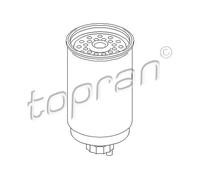 Filtro carburante Filtro ad avvitamento 300 352 TOPRAN per FORD TRANSIT Autobus