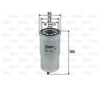 Filtro carburante Filtro ad avvitamento 587722 VALEO per BMW LAND ROVER ROVER