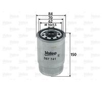 Filtro carburante Filtro ad avvitamento 587741 VALEO per HYUNDAI KIA