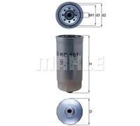 Filtro carburante Filtro ad avvitamento KC 161 MAHLE per RENAULT TRUCKS RENAULT