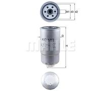 MAHLE ORIGINAL Filtro Carburante KC 182 Filtro Combustibile JEEP,IVECO,CHEROKEE (KJ),DAILY III Pianale piatto/Telaio