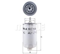 Filtro carburante Filtro ad avvitamento KC 186 KNECHT per IVECO IRISBUS ASTRA