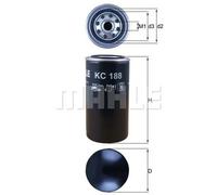 MAHLE ORIGINAL KC 188 Filtro carburante per VW CONSTELLATION per NISSAN ATLEON