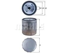 MAHLE ORIGINAL KC 20 Filtro carburante per FORD TRANSIT Kasten (V ) per AEBI TT