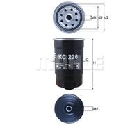 Filtro carburante Filtro ad avvitamento KC 226 KNECHT per KIA HYUNDAI
