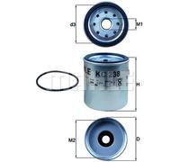 MAHLE ORIGINAL KC 238D Filtro carburante