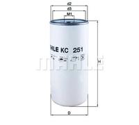 Filtro carburante Filtro ad avvitamento KC 251 KNECHT per RENAULT TRUCKS VOLVO