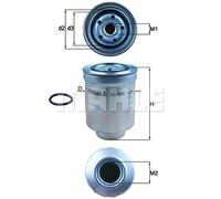 MAHLE ORIGINAL KC 510D Filtro carburante