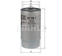 Filtro Carburante Mahle KC 98/1 per Bmw
