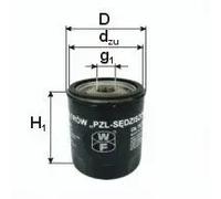 Filtro carburante Filtro ad avvitamento PD41 PZL Filters per FENDT DEUTZ-FAHR