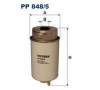 Filtro carburante Filtro ad avvitamento PP 848/5 FILTRON per FORD LTI
