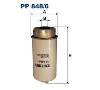 Filtro carburante Filtro ad avvitamento PP 848/6 FILTRON per FORD