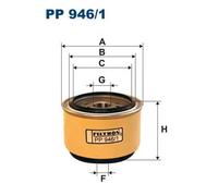 Filtro carburante Filtro ad avvitamento PP 946/1 FILTRON per CHRYSLER PLYMOUTH