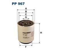 Filtro carburante Filtro ad avvitamento PP 967 FILTRON per MAN VOLVO DAF SCANIA
