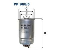 Filtro carburante Filtro ad avvitamento PP 968/5 FILTRON per FIAT JEEP LANCIA