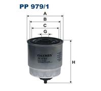 Filtro carburante FILTRON PP979/1