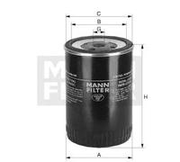 MANN-FILTER WDK 11 102/17 Filtro carburante - per Applicazioni fuori strada