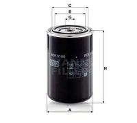 Filtro carburante Filtro ad avvitamento WDK 9100 MANN-FILTER