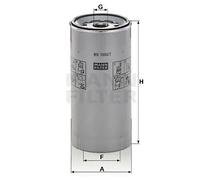 Filtro carburante Filtro ad avvitamento WK 1080/7 x MANN-FILTER per NEOPLAN FORD