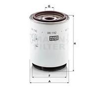 MANN-FILTER WK 1142 x Filtro carburante - per Applicazioni fuori strada