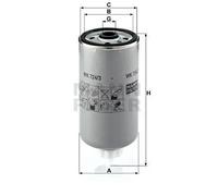 Filtro carburante MANN-FILTER WK 724/3