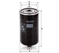 Filtro carburante Filtro ad avvitamento WK 8030 MANN-FILTER per HYUNDAI KIA