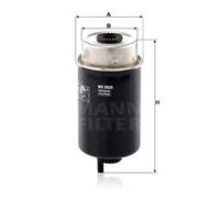 MANN-FILTER WK 8038 Filtro carburante - AUTOVETTURE + VEICOLI COMMERIALI