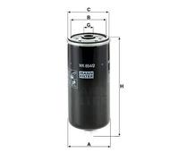 Filtro carburante Filtro ad avvitamento WK 854/2 MANN-FILTER per IVECO JEEP