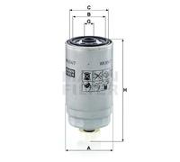 Filtro carburante MANN-FILTER WK 854/7