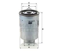 Filtro carburante MANN-FILTER WK 940/16 x